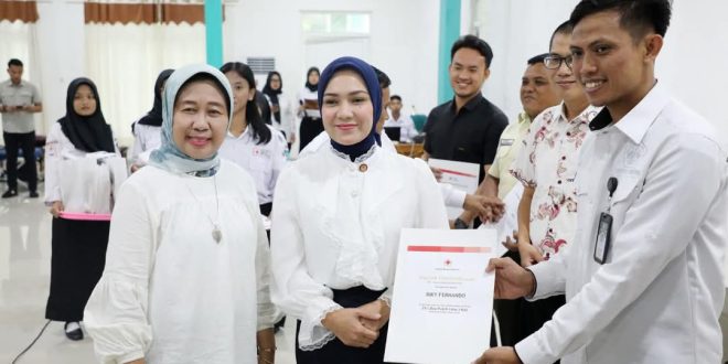 Ketua PMI Provinsi Lampung Apresiasi Semangat Kemanusiaan Mahasiswa Unila