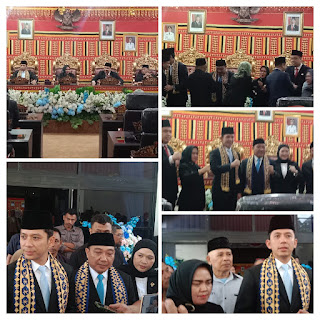 Paripurna DPRD Bupati Lamsel,Ajak OPD Bekerja Profesional
