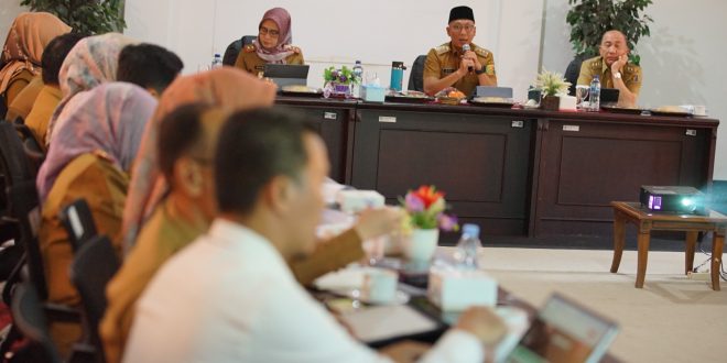 Gubernur Mirza Pimpin Langsung Rapat Lanjutan Pelaksanaan Desk Renstra Perangkat Daerah Tahun 2025-2029