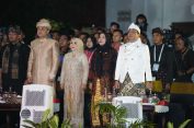 Delegasi Kota Bandar Lampung,Karnaval Di Acara Munas  APEKSI Di Surabaya