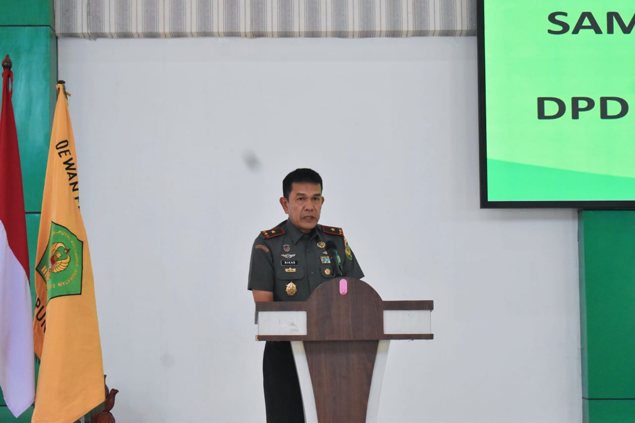 Danrem 043/Gatam Berharap Para Pengurus DPD Hipakad Yang Baru Dilantik Dapat Menjalankan Tugasnya Dengan Baik