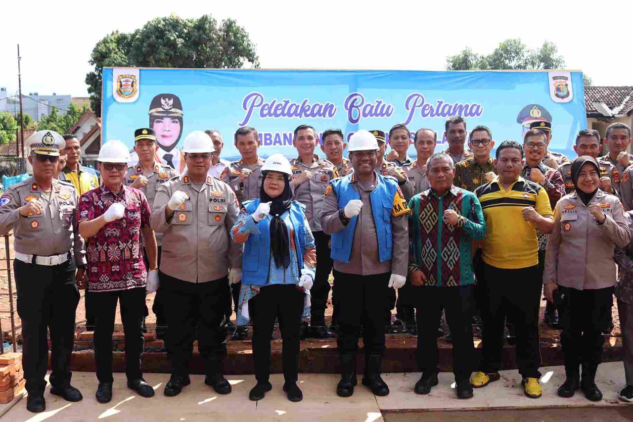 Walikota Eva Dwiana Dukung Penuh Pembangunan Gedung Satlantas Dan Satintelkam Polresta Bandar Lampung