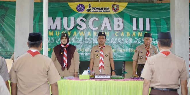 Umi Laila Pimpin Gerakan Pramuka Kwarcab Pringsewu