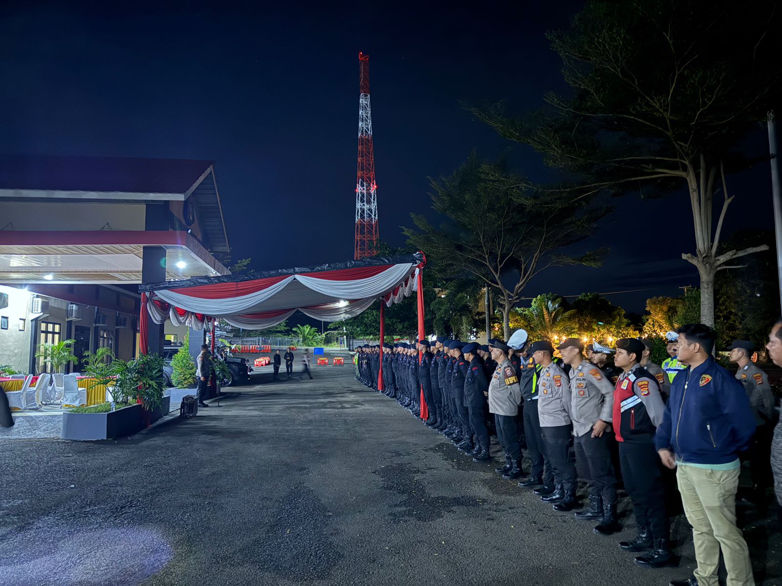 TNI-Polri Gencarkan Patroli Gabungan Jelang PSU Pilbup Pesawaran, Kawal Keamanan Hingga TPS