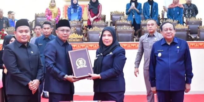 Sidang Paripurna DPRD, Penyampaian LKPJ Walikota Bandar Lampung Tahun Anggaran 2024