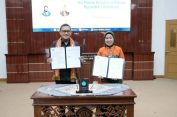 Kolaborasi FISIP dan P2MI Hadirkan Kuliah Umum dan Penandatanganan MoU