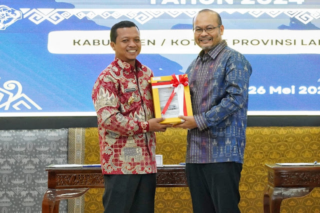 Keren Pemerintahan Kabupaten Pringsewu Raih WTP Sepuluh Kali Berturut-turut