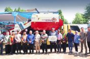 Gapoktan Kota Bandar Lampung Terima Bantuan Combine Harvest Besar dari Kementerian Pertanian