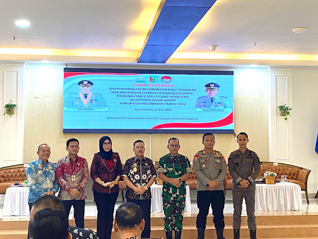 Rakor Persiapan Pemantauan PSU Pesawaran Digelar, Fokus pada Keamanan dan Ketertiban Jelang Pencoblosan