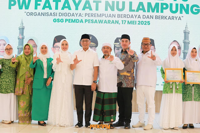 Pesawaran Tuan Rumah Perayaan Harlah ke-75 Fatayat NU Lampung
