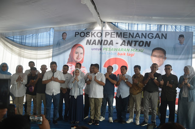Nanda Indira – Antonius M Ali Ucapkan Rasa Terimakasih Kepada Partai Pengusung dan Seluruh Relawan Atas Keuunggulan Perolehan Suara Ulang (PSU) 2025