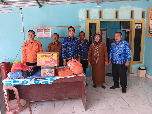 Pemkab Pesawaran Salurkan Bantuan kepada Korban Kebakaran di Way Ratai