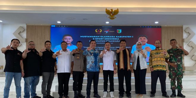 Bupati Dendi Hadiri Musorkab I ESI Pesawaran 2025, Dorong Pengembangan Bakat Anak Muda Lewat E-Sports