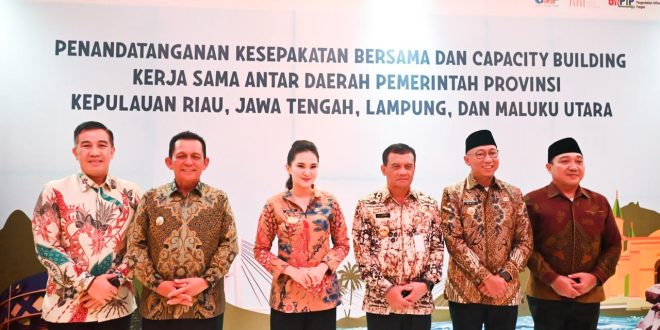 Bupati Pesawaran Dampingi Gubernur Lampung dalam Agenda Rencana Kerja Sama Antardaerah Bersama Pemprov Kepri