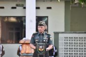Upacara Bulanan, Kasrem 043/Gatam Bacakan Amanat Pangdam II/Sriwijaya