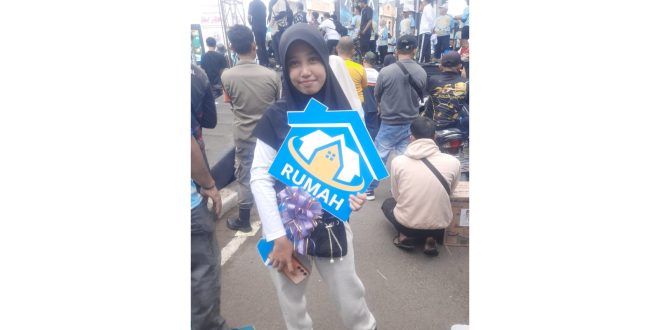 Jalan Sehat HUT Bandar Lampung, Siswi SMA Negeri 1 Bandar Lampung Dapat Rumah dan Paket Umrah