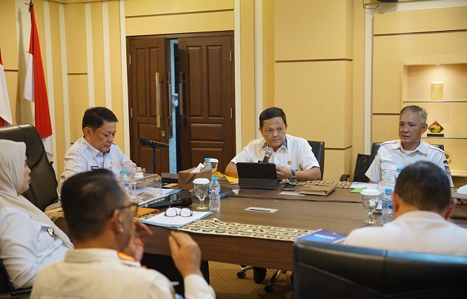 Pemerintah Provinsi Lampung Terima Kunjungan Tim Itjen Kemendagri