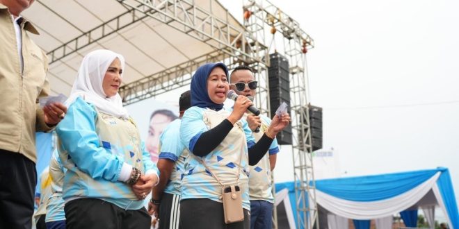 Rektor Unila Hadiri Jalan Sehat HUT ke-343 Kota Bandar Lampung