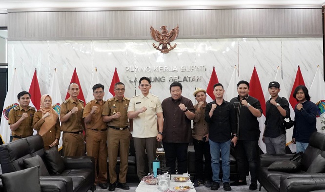 Audiensi ASPEKNAS, Bupati Egi Bongkar Strategi Pembangunan Lampung Selatan