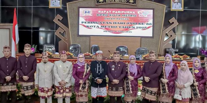 HUT ke-88 Kota Metro : Perjalanan Panjang Menuju Kota yang Maju Mandiri dan Berdaya Saing