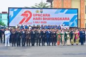 Hari Bhayangkara ke-79, Danrem 043/Gatam Harap Polri Terus Berinovasi dan Menjadi Teladan Pelayanan yang Adil dan Berkualitas