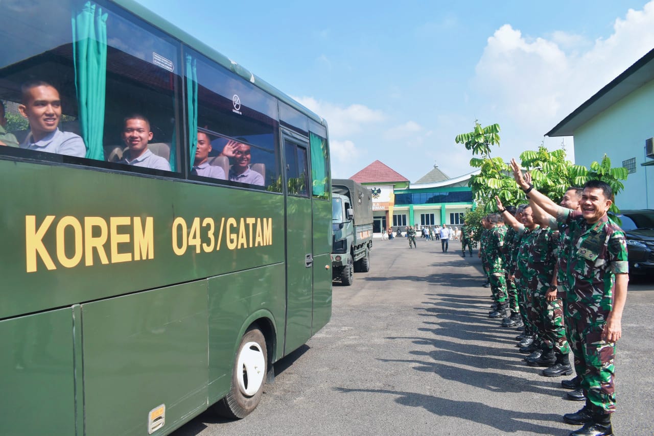 20 Putra Terbaik Catar Akademi TNI Panselinda Lampung Melaju Menuju Magelang