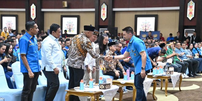 Gubernur Mirza Jadi Narasumber Sarasehan Pemuda Indonesia dalam Rapimpurnas DPP KNPI di Palangkaraya