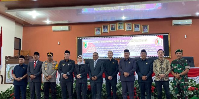 DPRD Pesawaran Usulkan Pengesahan Bupati dan Wakil Bupati Terpilih Hasil PSU 2025