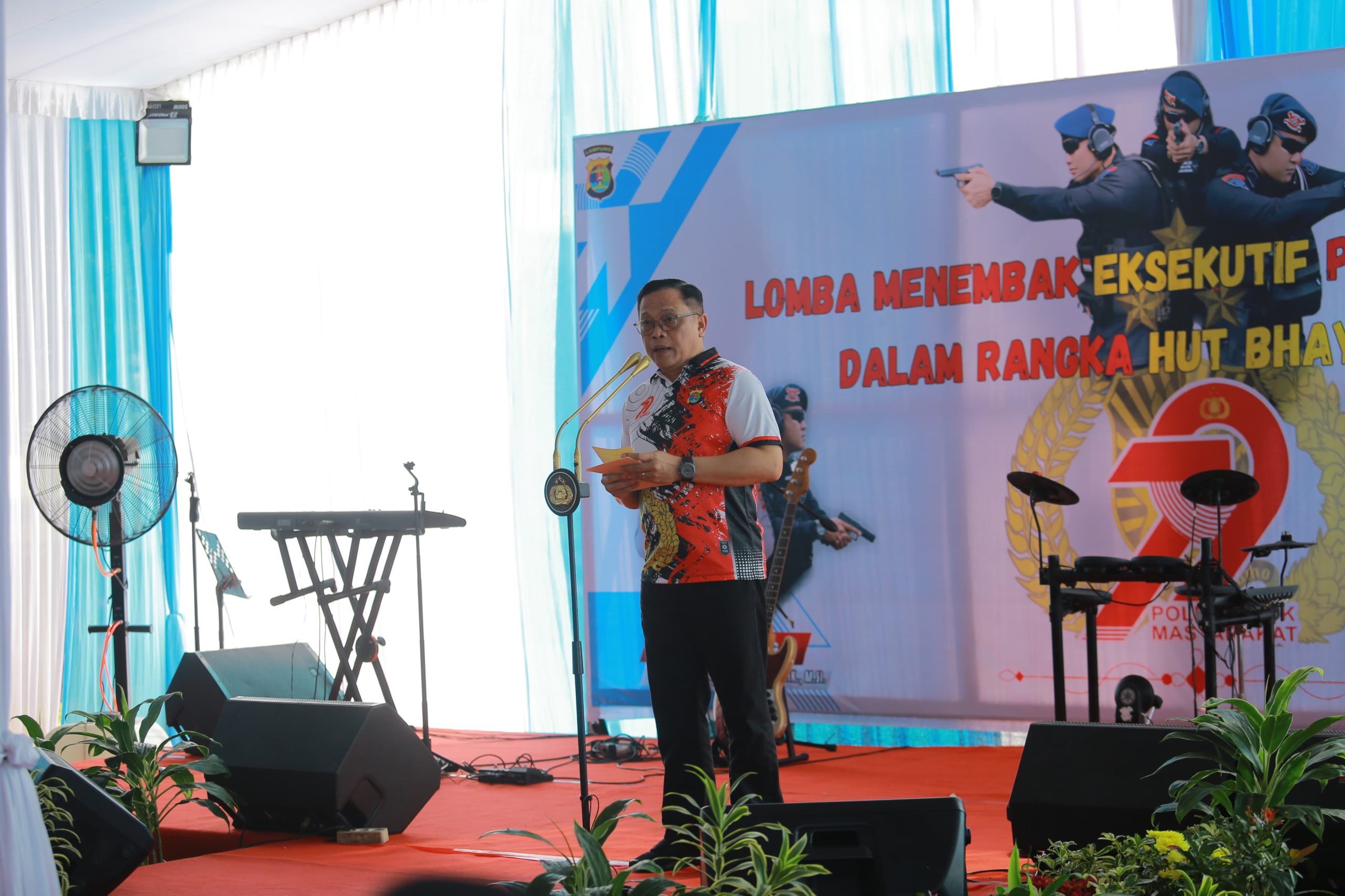 Kapolda Lampung Gelar Lomba Menembak dalam Rangka Hari Bhayangkara ke-79, Wujud Sinergi dan Solidaritas
