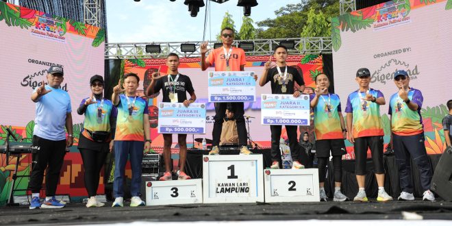 Krakatau Run Meriahkan Festival Krakatau 2025, Dorong Gaya Hidup Sehat dan Promosi Wisata Lampung