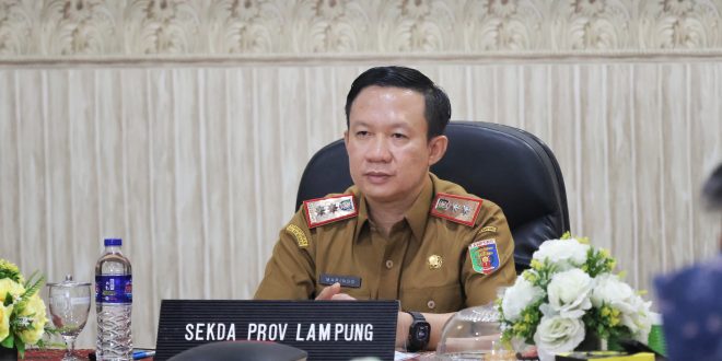 Pertumbuhan Ekonomi Lampung Lampaui Nasional, Sekdaprov Ikuti Arahan Mendagri dan Bappenas