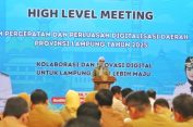 Lampung Menuju Ekosistem Digital Terpadu, TP2DD Gelar High Level Meeting 2025