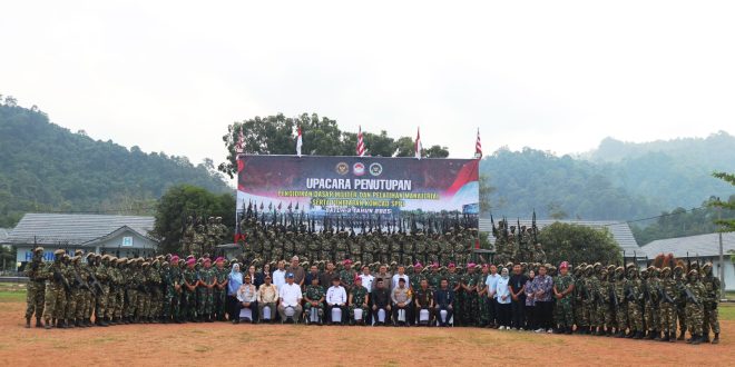 Diklat SPPI Batch 3 Tahun 2025 Resmi Ditutup, Provinsi Lampung Tegaskan Komitmen Dukung Penguatan SDM Pertahanan