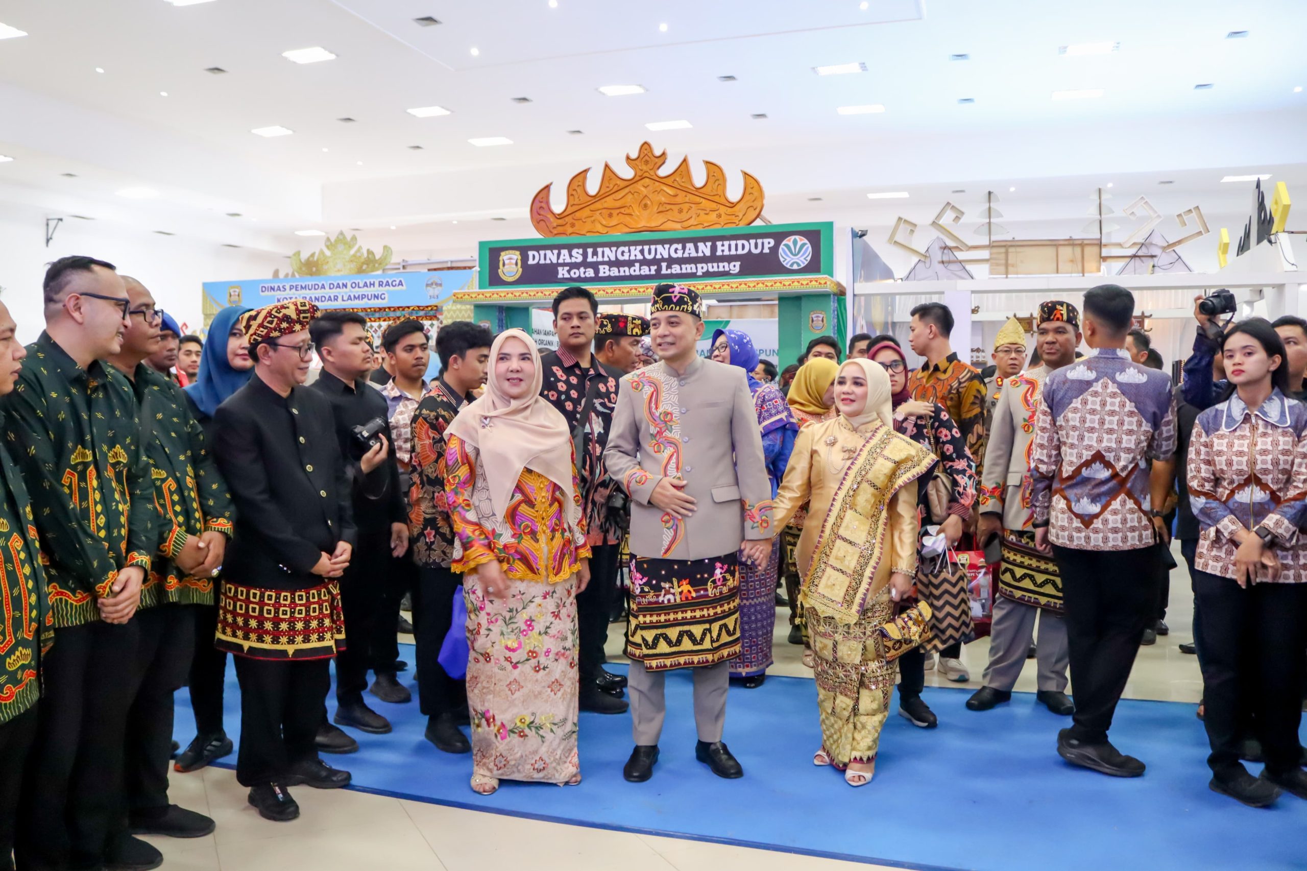 Walikota Eva Dwiana Membuka Acara Bandar Lampung EXPO 2025Di Gedung Graha Mandala