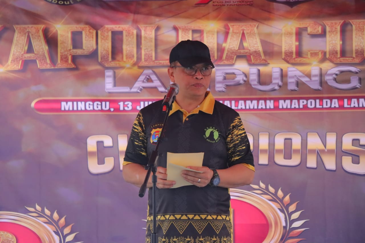 Polda Lampung Gelar Kapolda Cup IV Pameran Burung dan Lomba Burung Berkicau Tingkat Nasional