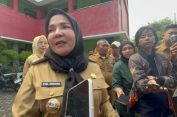 Walikota Eva Dwiana Tinjau Pelaksanaan MPLS SD dan SMP di Bandar Lampung