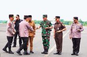 TNI Wilayah Lampung Kompak Bersinergi Dampingi Kapolri dalam Rangkaian Kegiatan di Provinsi Lampung