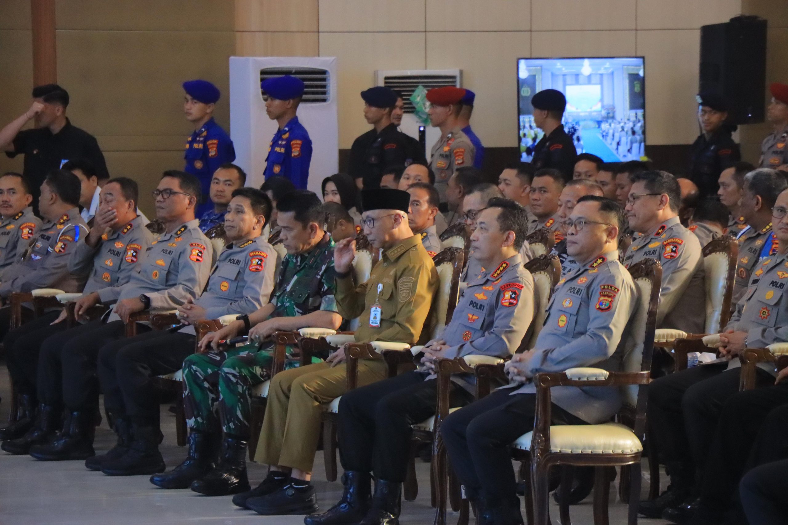 Kapolri Resmikan Gedung Baru Polda Lampung, Tingkatkan Kualitas Pelayanan