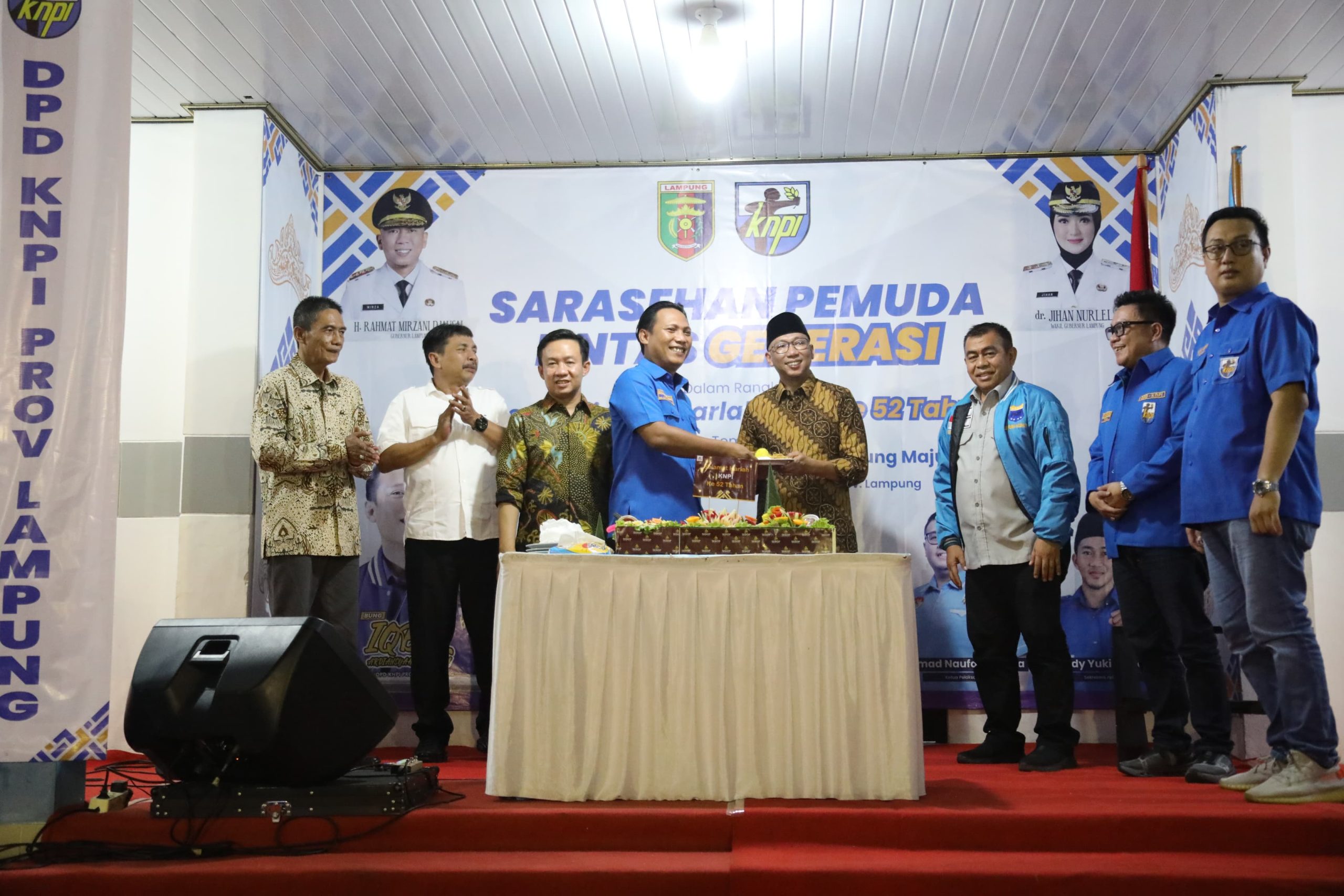 Harlah KNPI, Iyai Mirza Berikan Kesempatan Pemuda Lampung Berpartisipasi Bangun Ekonomi Daerah