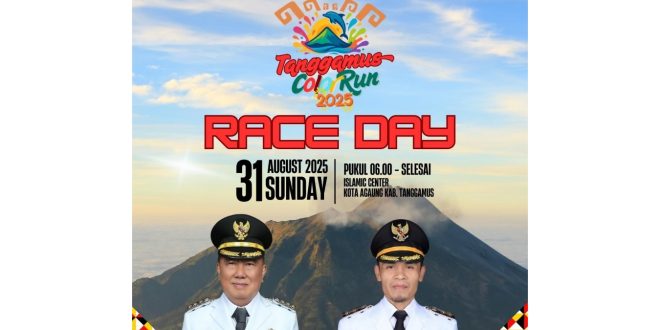 Semarakkan HUT RI 80, Pemkab Tanggamus Bakal Gelar Tanggamus Colour Run 2025