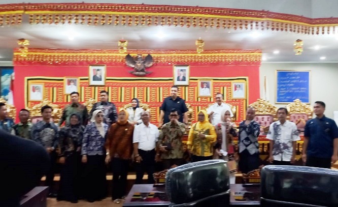 Ketua DPRD Lampung Selatan Terima Kunjungan Kerja DPRD Way Kanan