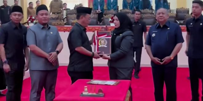DPRD Kota Bandar Lampung Gelar Paripurna Pertanggungjawaban Pelaksanaan APBD Tahun 2024