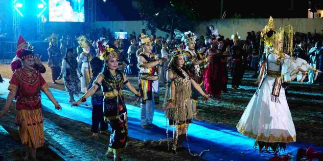 Sanggar Tapis Berseri Getarkan Bandar Lampung Expo 2025
