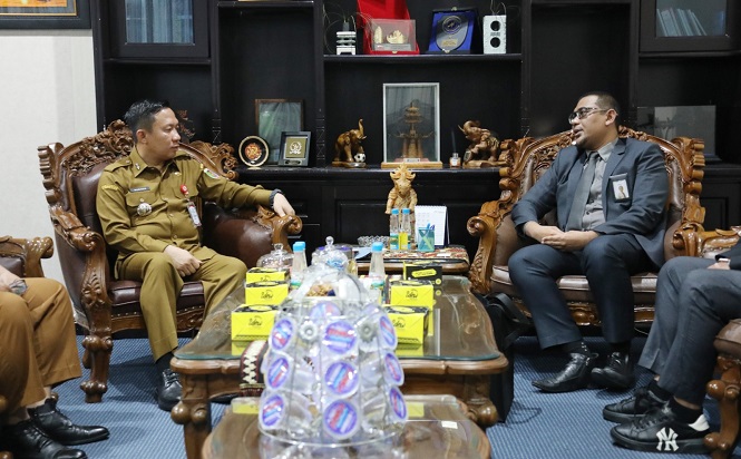 Sekdaprov Lampung Terima Kunjungan BSI, Kolaborasi Dorong Penguatan Ekonomi Daerah