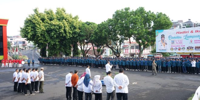 Unila Lepas 1.111 Mahasiswa KKN Tematik II Tahun 2025