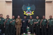 Danrem 043/Gatam Sambut Gubernur Lampung: Jalin Soliditas dan Sinergi