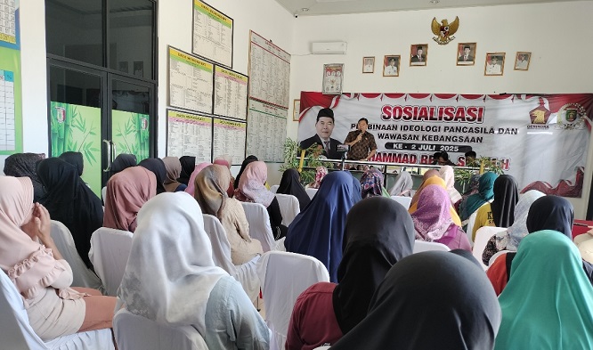 Anggota DPRD Lampung Mohammad Reza Sosialisasi IPWK di Pringsewu