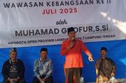 Anggota DPRD Lampung Muhammad Ghofur Sosialisasi IPWK di Lampung Tengah