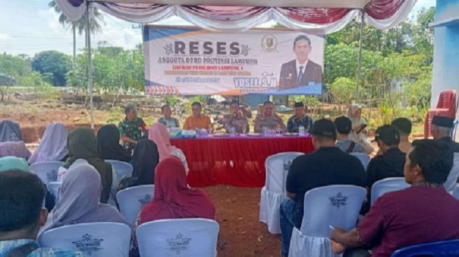 Anggota DPRD Lampung Serap Aspirasi Masyarakat Way Kanan