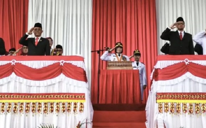 Peringatan HUT Ke-80 RI di Bandar Lampung: Suarakan Semangat Juang Majukan Daerah